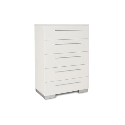 Furniture Sapphire 6-Piece Wood Queen Bedroom Set in White