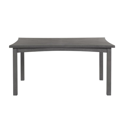Flair  60" Dining Table & 4 Chairs (5 Pc Set)-Gray