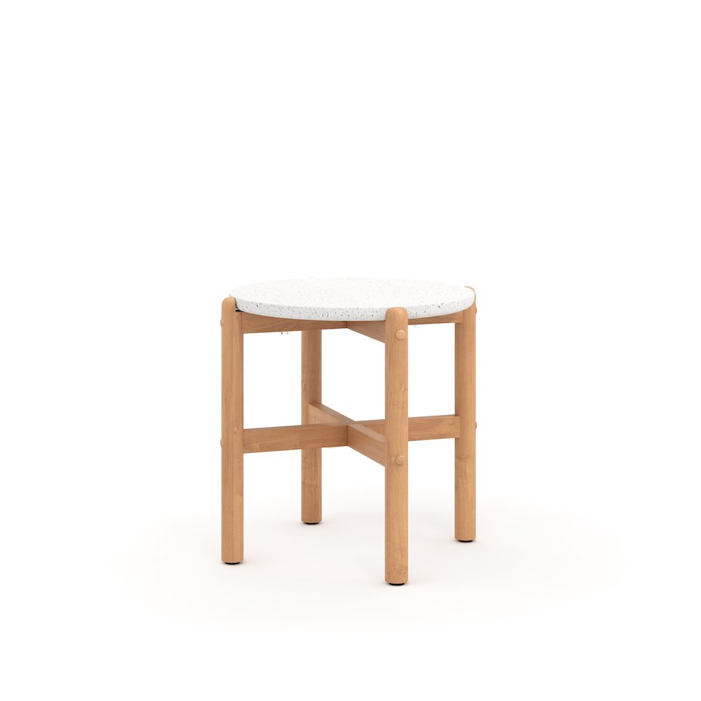 Outdoor Side Table, Small Patio Table for Outside or Porch Use