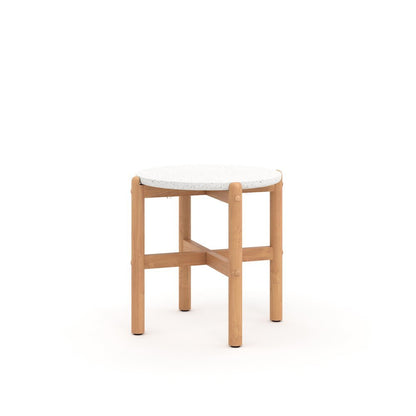 Outdoor Side Table, Small Patio Table for Outside or Porch Use