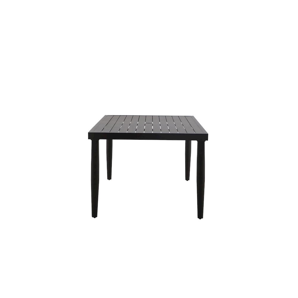 Brown Outdoor Dining Set, Patio Table and Chairs Set with Seating for 6