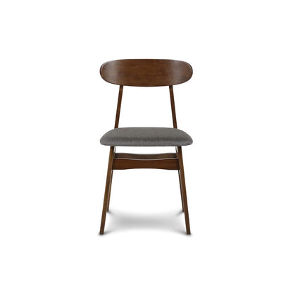 Morocco Dark Gray Solid Wood Dining Chair (Set of 6)