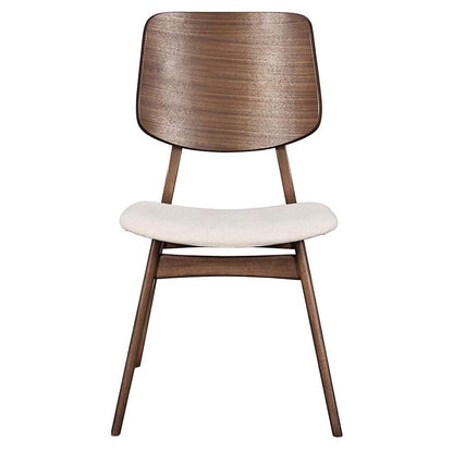 Oscar Walnut Solid Wood Dining Chair (Set of 4)
