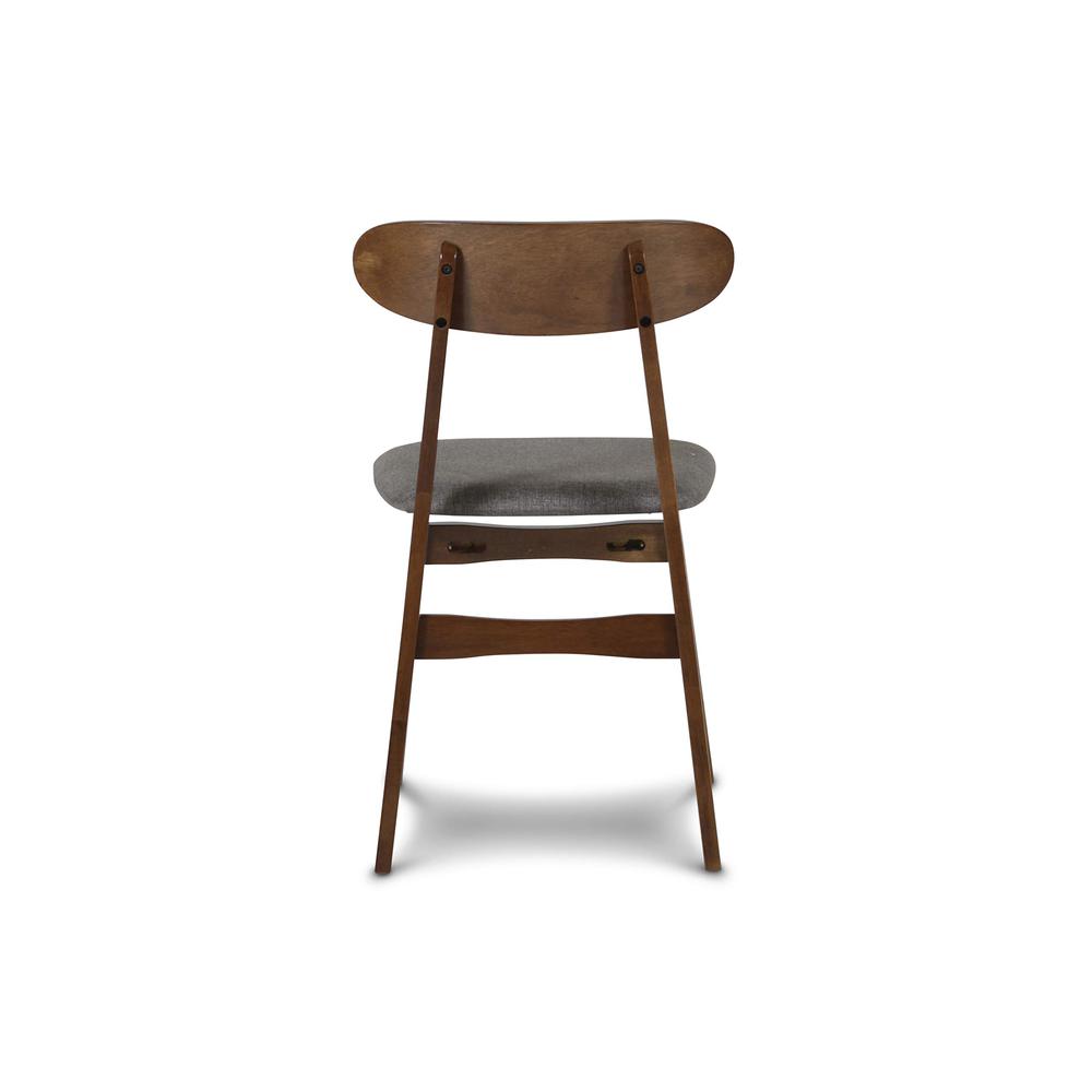 Morocco Dark Gray Solid Wood Dining Chair (Set of 6)