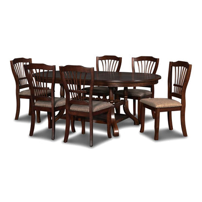 Furniture Bixby Contemporary Solid Wood Dining Table in Espresso
