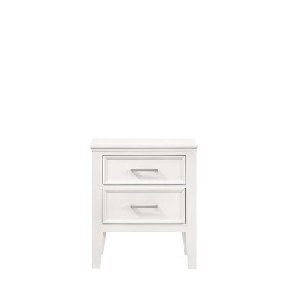 Furniture Andover 5-Piece Queen Wood Bedroom Set in White
