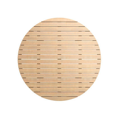 Wesley Wood Patio Coffee Table in Natural