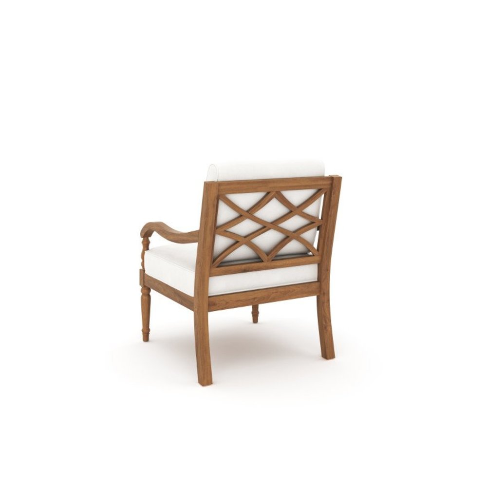 Patio Furniture Brown Wooden Deck Chairs Balcony Patio Dining Chairs Set of 2