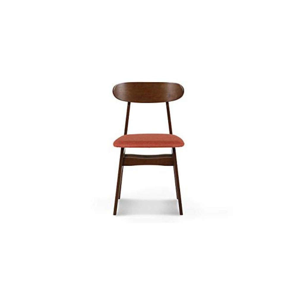 Morocco Orange Solid Wood Dining Chair (Set of 4)