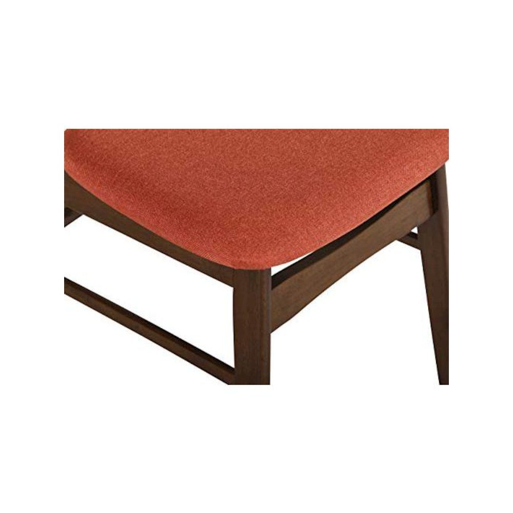 Morocco Orange Solid Wood Dining Chair (Set of 4)