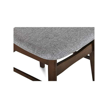 Morocco Light Gray Solid Wood Dining Chair (Set of 4)