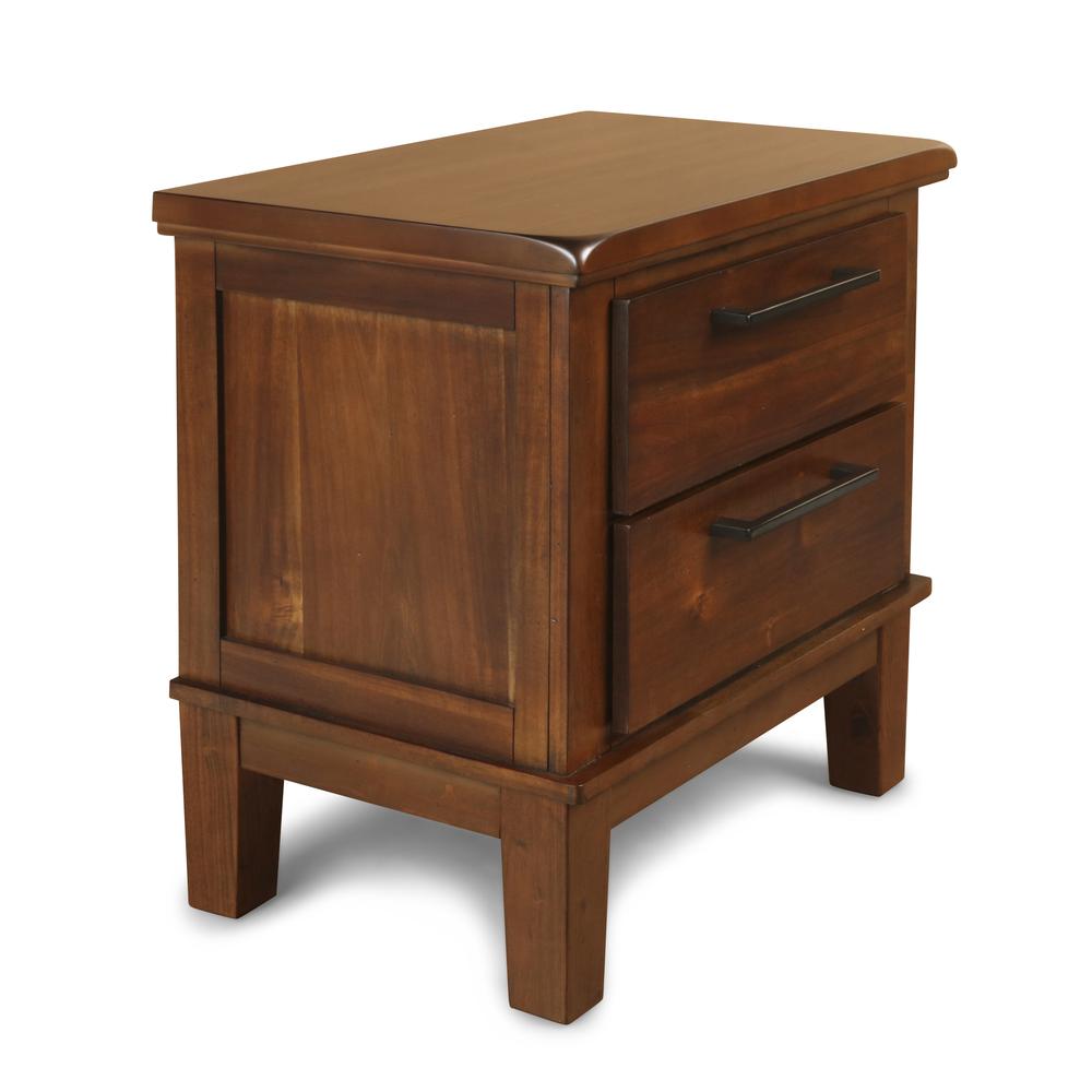 Furniture Cagney 6-Piece Queen Wood Bedroom Set in Chestnut