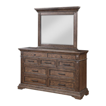 Mar Vista 4-PC Cal King Wood Bedroom Set with Chest in Walnut