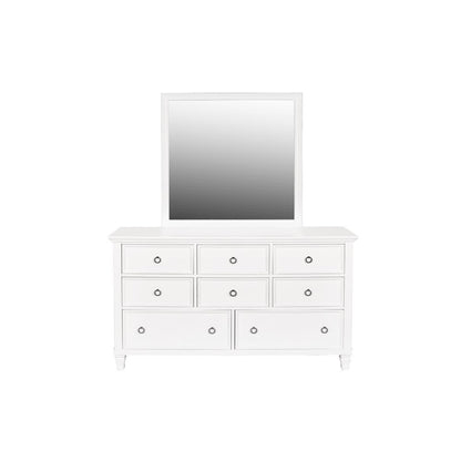 Tamarack 4-Piece Wood Queen Bedroom Set with Chest in White