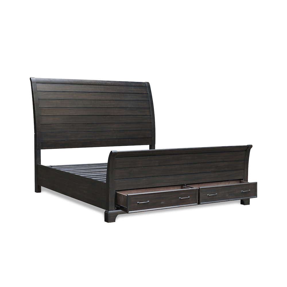 Stafford County 6/0 Storage Bed - Walnut
