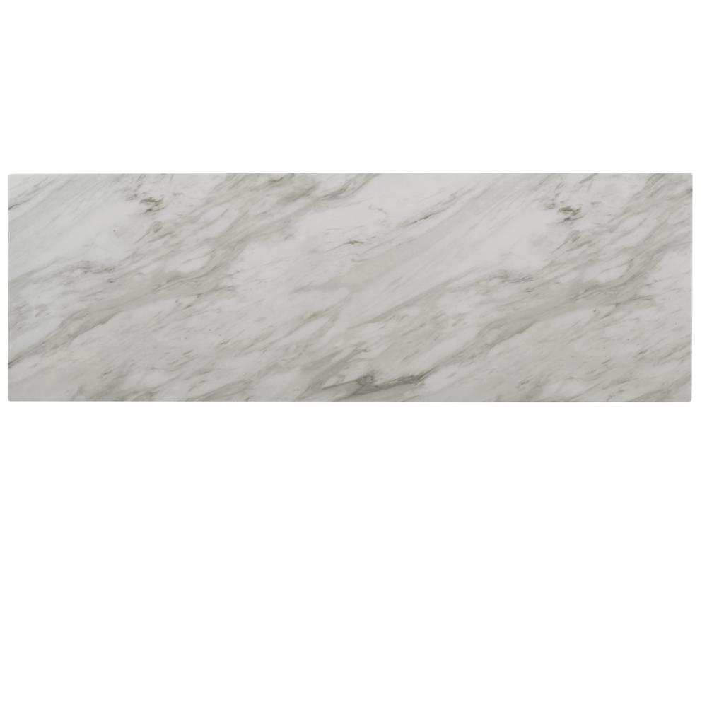 Furniture Celeste 4-Piece Faux Marble & Wood Bar Set in Black