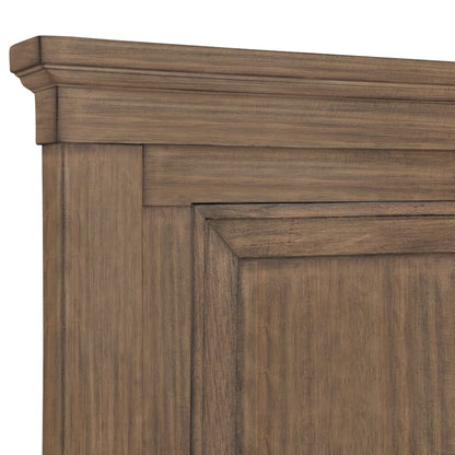 Mariana 5-Piece Wood Cal King Bedroom Set, Chest, Mocha