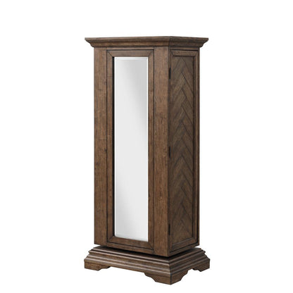 Furniture Mar Vista Solid Wood Swivel Lingerie Chest in Walnut