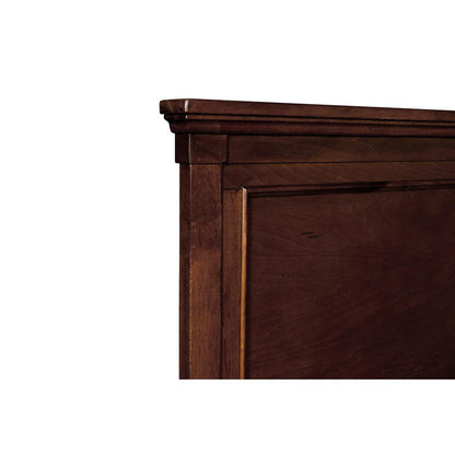 Furniture Tamarack Contemporary Solid Wood 4/6 Full Bed in Cherry