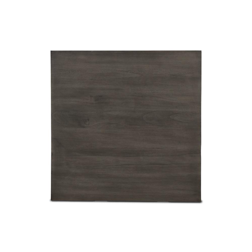 Furniture Gia Solid Wood Counter Table 2 Chairs in Gray