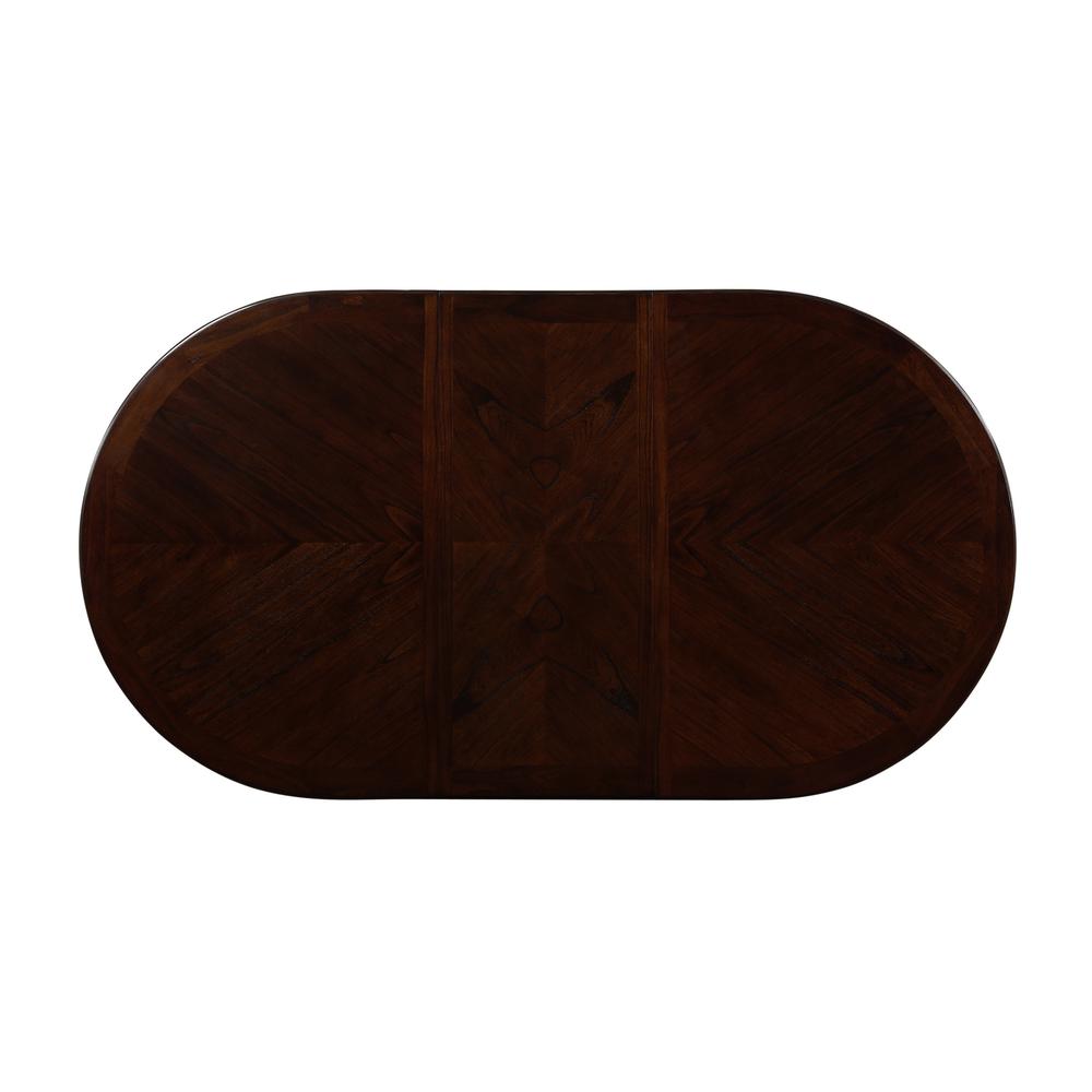 Furniture Bixby Contemporary Solid Wood Dining Table in Espresso