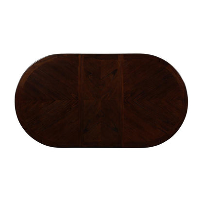 Furniture Bixby Contemporary Solid Wood Dining Table in Espresso