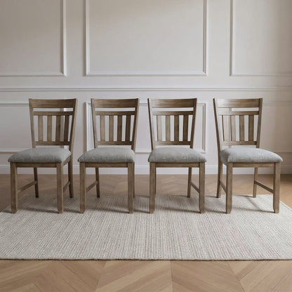 Harrisburg Wood Dining Chair in Walnut (Set of 4)