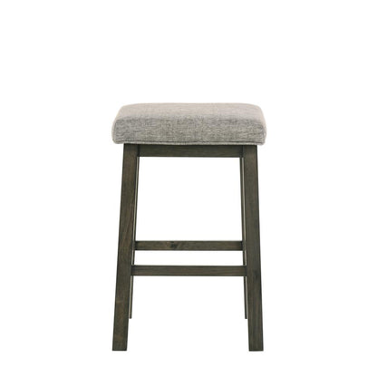 Furniture Churon Solid Wood Gathering Bar Table and 2 Stools - Brown