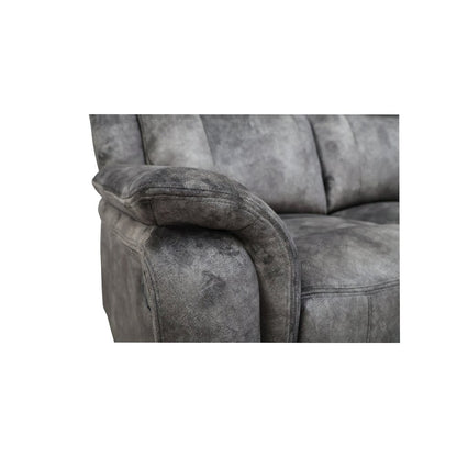 Park City  Sofa W/Dual Recliner-Slate