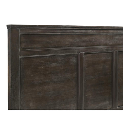 Furniture Andover Twin Size Solid Wood Bed in Nutmeg