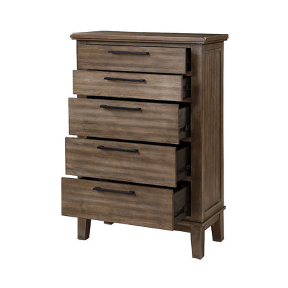 Cagney 3-Pc Wood Bedroom Set with Chest in Vintage