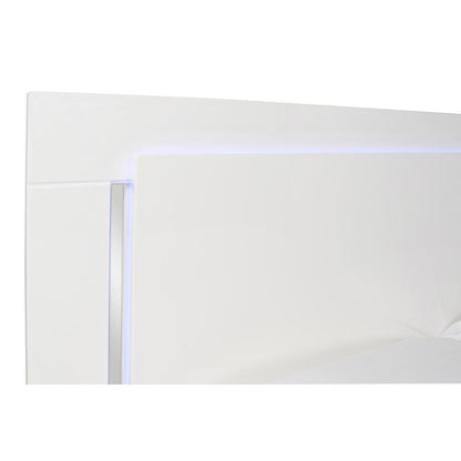 Furniture Sapphire Contemporary Solid Wood 6/6 Ek Bed in White