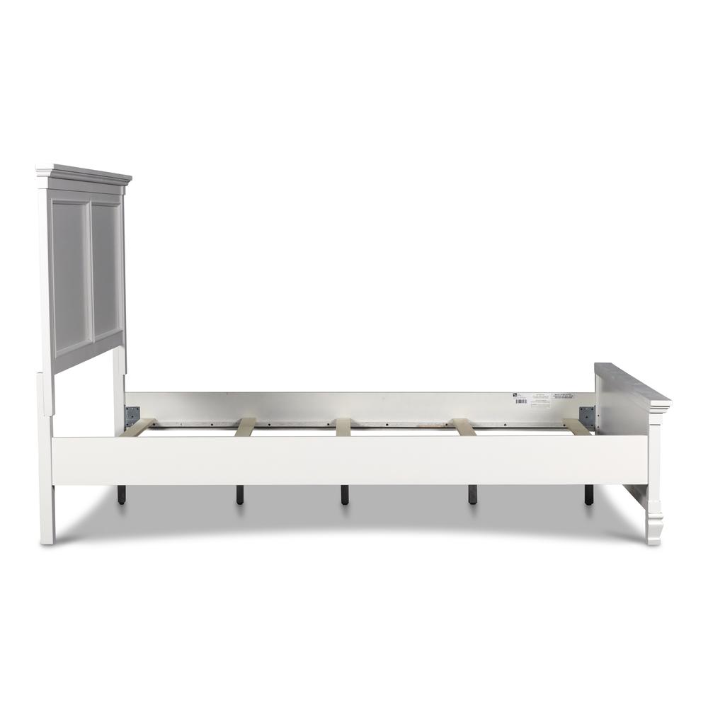 Furniture Tamarack Contemporary Solid Wood 5/0 Q Bed in White