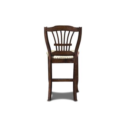 Bixby Wood Counter Chair in Espresso Brown (Set of 4)