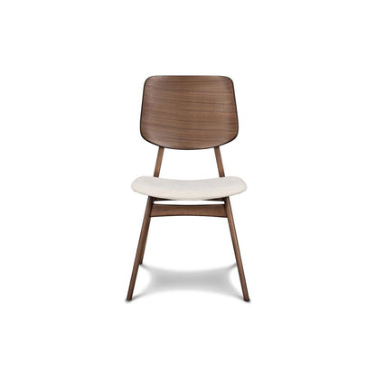 Walnut Solid Wood Dining Chairs Set of 2 – Classic Chairs for Dining