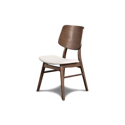 Walnut Solid Wood Dining Chairs Set of 2 – Classic Chairs for Dining