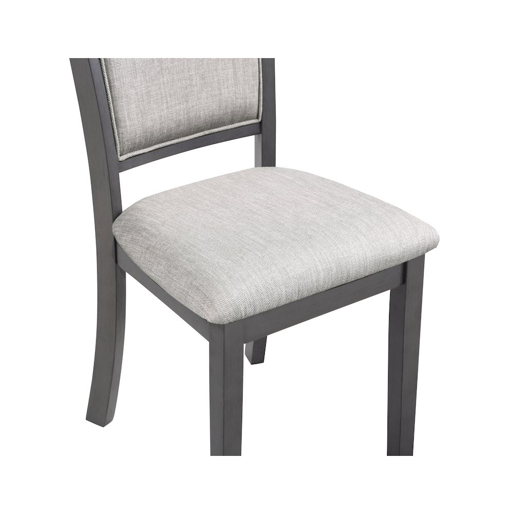 Amy Dining Chair (2/Ctn)-Gray