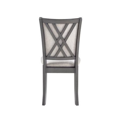 Amy Dining Chair (2/Ctn)-Gray