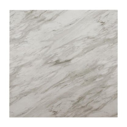 5-Piece Faux Marble Counter, Set of 4 Chairs