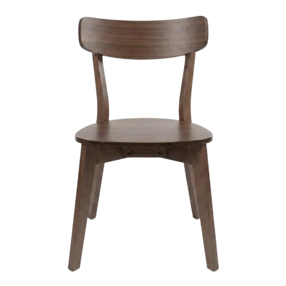 Modern Rubberwood and MDF Dining Chair with Lacquer Finish for Dining Room