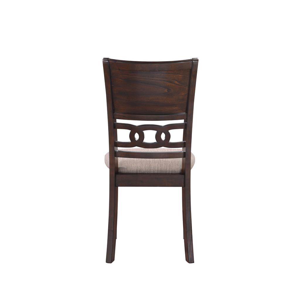 Gia 5-Piece 60" Wood Rectangular Dining Set with 4 Chairs in Cherry