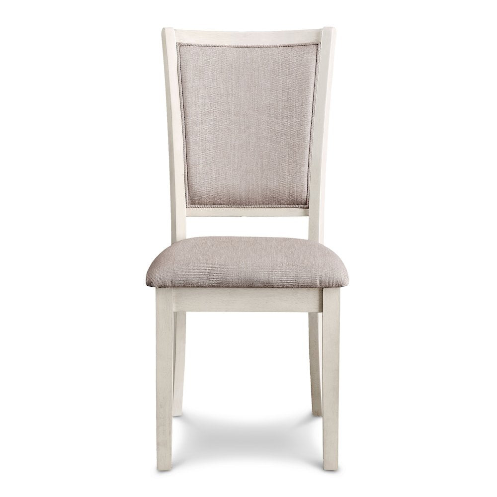 Amy Wood Dining Chair in Bisque (Set of 4)
