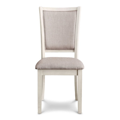 Amy Wood Dining Chair in Bisque (Set of 4)