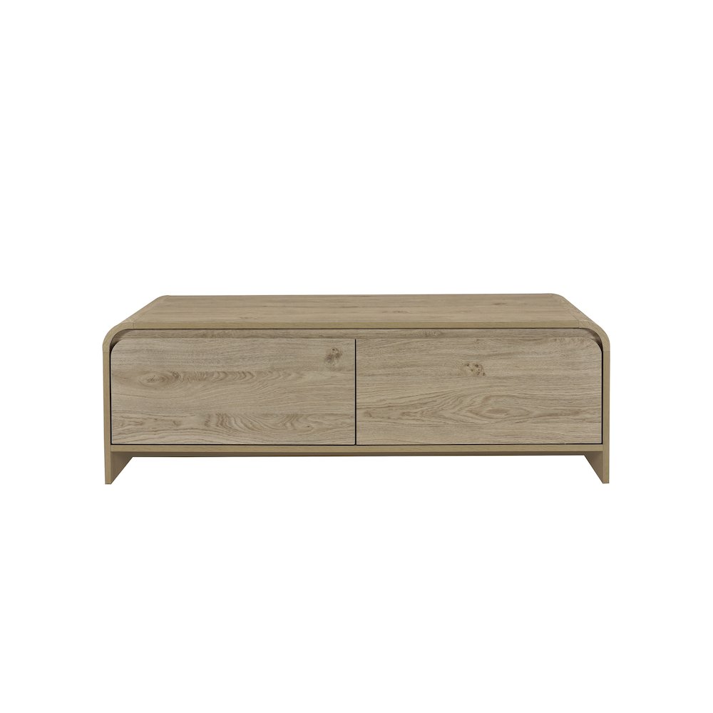Mara 47.25 in. Natural Rectangular Wood Coffee Table