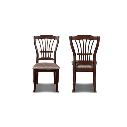 Furniture Bixby Solid Wood Dining Chairs in Espresso (Set of 2)