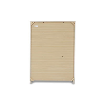 Furniture Sapphire Modern Solid Wood Chest in White