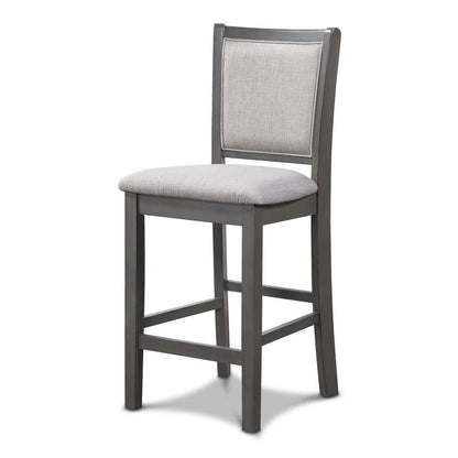 Gray Counter Height Dining Table Set for 4 – Table and Chairs Design