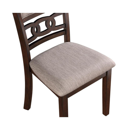 Dining Chairs Set of 6, Upholstered Dining Chairs for Dining Room in Grey
