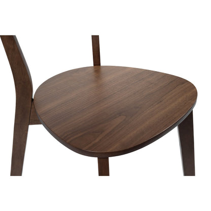 Gabby Wood Dining Chair in Walnut (Set of 4)