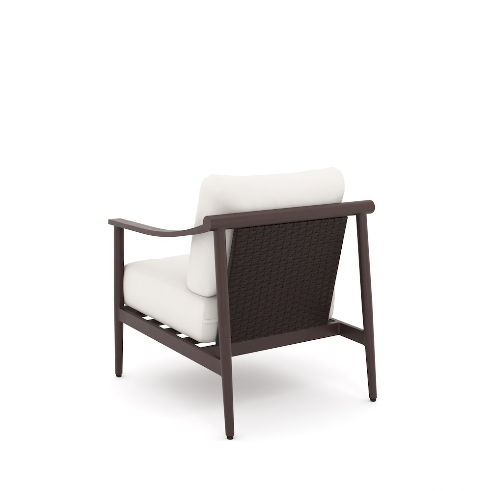Moana 4 Pc Set - Sofa, 2 Club Chairs, Coffee Table-Ivory